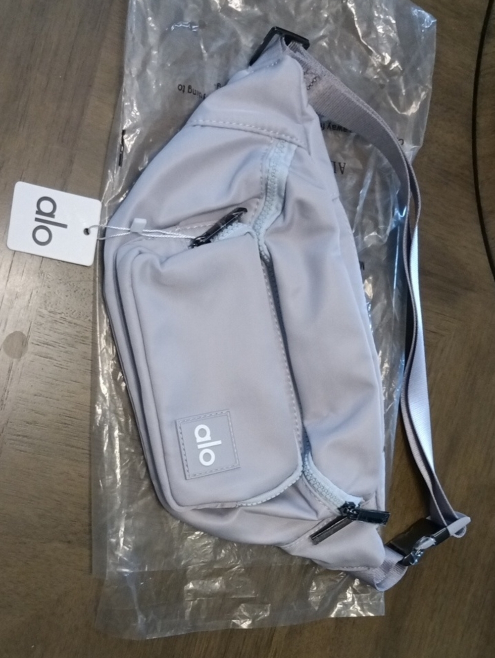 ALO Yoga Lavander Color Sling Belt Bag for Women's